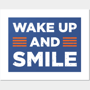 wake up and smile 3 Posters and Art